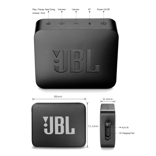 Altoparlante Bluetooth Wireless Impermeabile – Portatile per Esterni IPX7